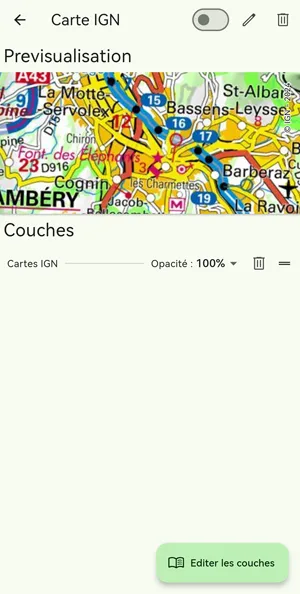 Détail Carte