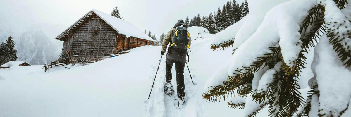 Raquettes neige Parc