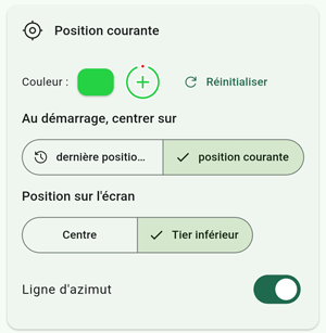 choix affichage au demarrage