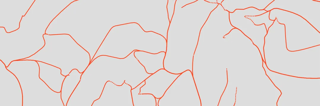 Traces de randonnée hivernale