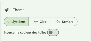 choix du thème